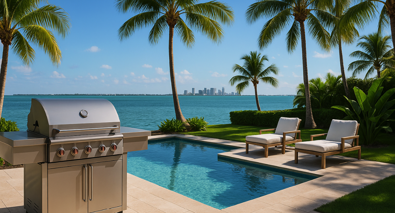 Grillyan BBQ grill cleaning and repair technicians serving Miami metro