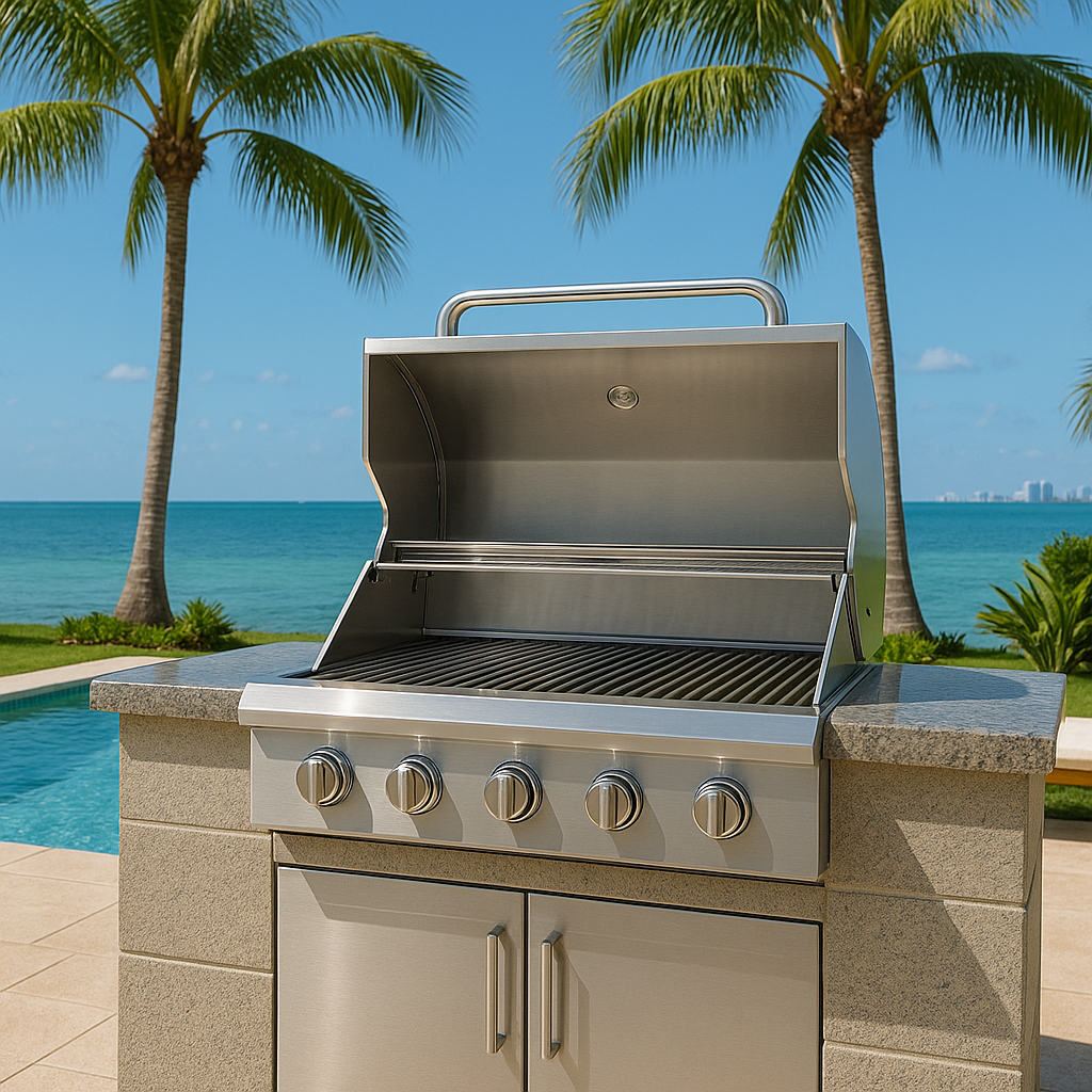Professional BBQ grill deep cleaning service in Miami, Broward and Palm Beach
